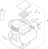KÄRCHER Professional Ersatzteile Hochdruckreiniger Kaltwasser HD 830 BS       EU 1.187-113.0 Motor