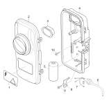 KÄRCHER Professional Ersatzteile Hochdruckreiniger Kaltwasser HD 5/14 C       EU 1.514-112.0 E-Kasten
