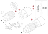 KÄRCHER Ersatzteile Hochdruckreiniger K 2.00 PLUS *EU 1.241-101.0-A Motor