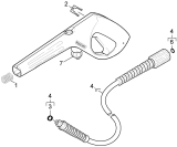 KÄRCHER Ersatzteile Hochdruckreiniger K 7.70MX-4F *DE 1.275-500.0-B Handspritzpistole