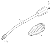 KÄRCHER Professional Ersatzteile Hochdruckreiniger Kaltwasser HD 650          EU 1.150-101.0 Strahlrohr