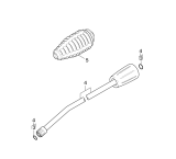 KÄRCHER Professional Ersatzteile Hochdruckreiniger Kaltwasser HD 650 SX       EU 1.150-201.0 Strahlrohr
