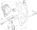 KÄRCHER Professional Ersatzteile Hochdruckreiniger Kaltwasser C 1800 HOSE REELEU 1.086-831.0 Handspritzpistole