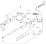 KÄRCHER Ersatzteile Hochdruckreiniger K 502M-4F-WB *EU 1.069-938.0-B Handspritzpistole