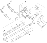 KÄRCHER Professional Ersatzteile Hochdruckreiniger Kaltwasser HD 650 SX       EU 1.150-201.0 Handspritzpistole