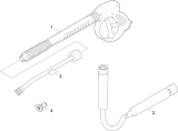 KÄRCHER Professional Ersatzteile Hochdruckreiniger Kaltwasser HD 2600 DK 1.194-122.0 Zubehoer