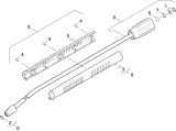 KÄRCHER Professional Ersatzteile Hochdruckreiniger Kaltwasser HD 690          EU 1.151-102.0 Strahlrohr