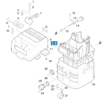 KÄRCHER Professional Ersatzteile Sauger NT 551ECO+ZU.-DVEU 1.734-551.0 Gehaeuse Aussenteil