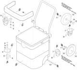 KÄRCHER Professional Ersatzteile Sauger NT 602 ECO 1.408-151.0 Geraet Unterteil