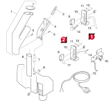 KÄRCHER Professional Ersatzteile Sauger TBS 35 E        EU 1.033-121.0 Griff kpl.