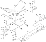 KÄRCHER Professional Ersatzteile Bodenreiniger BR 900 BAT PACK O.SB. EU 1.062-202.0 Pedal