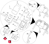 KÄRCHER Professional Ersatzteile Bodenreiniger BR 400 1.926-141.0 Schaltkasten