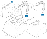 KÄRCHER Professional Ersatzteile Spruehextraktion PREX 100   EU 1.123-121.0 Tank Einzelteile