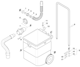 KÄRCHER Professional Ersatzteile Sauger NT 602 LP  EU 1.458-801.0 Behaelter Oberteil