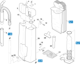 KÄRCHER Professional Ersatzteile Sauger TBS 35 E        EU 1.033-121.0 Oberteil Einzelteile