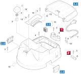 KÄRCHER Professional Ersatzteile Sauger NT 611 ECO      EU 1.146-101.0 Haube Einzelteile