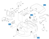 KÄRCHER Professional Ersatzteile Sauger LANDA TV 361 1.184-265.0 Haube Einzelteile