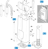 KÄRCHER Professional Ersatzteile Sauger NSS PACER 214 UE 1.033-114.0 Oberteil