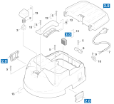 KÄRCHER Professional Ersatzteile Sauger NT 611ECO-DN40  EU 1.146-131.0 Haube Einzelteile