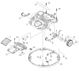 KÄRCHER Ersatzteile Saugroboter RC 3000 *EU 1.269-101.0 Unterteil