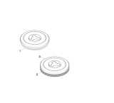 KÄRCHER Professional Ersatzteile Bodenreiniger BDS 33/190 C Parquet 1.291-208.0 Pads