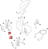 KÄRCHER Professional Ersatzteile Sauger CW 50 1.033-105.0 Griff kpl.