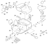 KÄRCHER Professional Ersatzteile Sauger NT 351 ECO-HOEUOP 1.933-171.0 Haube Elektronik