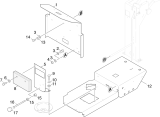 KÄRCHER Professional Ersatzteile Bodenreiniger BD 450          EU 1.032-120.0 Rahmen