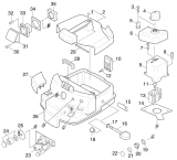 KÄRCHER Professional Ersatzteile Sauger NT 351 ECO-HOEUOP 1.933-171.0 Haube Elektronik