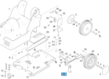 KÄRCHER Professional Ersatzteile Spruehextraktion PREX 100   EU 1.123-121.0 Fahrwerk