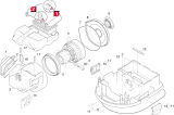 KÄRCHER Professional Ersatzteile Sauger NT 611 ECO      EU 1.146-101.0 Turbine und Gehaeuse