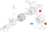 KÄRCHER Professional Ersatzteile Spruehextraktion Puzzi 400 K     EU 1.101-401.0 Motor
