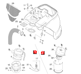 KÄRCHER Professional Ersatzteile Bodenreiniger BD 75/140 R Eco Bp EU 1.246-201.0 Turbine