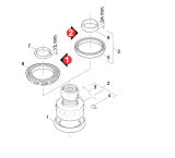 KÄRCHER Professional Ersatzteile Sauger NT 700 1.937-671.0 Saugturbine