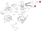 KÄRCHER Ersatzteile Nasstrockensauger A 2074 PT *EU 1.629-450.0 Saugturbine