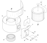 KÄRCHER Professional Ersatzteile Sauger T 201 +ESB 24  EU 1.889-881.0 Behaelter und Filter