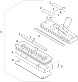 KÄRCHER Professional Ersatzteile Dampfer DE 4001         EU 1.065-100.0 Bodenduese