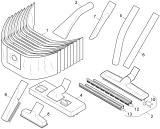 KÄRCHER Professional Ersatzteile Sauger NT 551ECO+ZU.-DVEU 1.734-551.0 Zubehoer