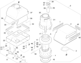 KÄRCHER Professional Ersatzteile Sauger NT 601 O. ZUBEHOER 1.458-141.0 Geblaesekopf