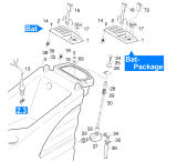 KÄRCHER Professional Ersatzteile Bodenreiniger BD 530 PACKAGE  EU 1.127-151.0 Instrumententafel BD 530 BAT