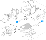 KÄRCHER Professional Ersatzteile Spruehextraktion PRIZA 1.100-122.0 Gehaeuse Einschub kpl.