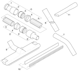 KÄRCHER Professional Ersatzteile Sauger NT 702 I        EU 1.036-901.0 Zubehoer Teil  I