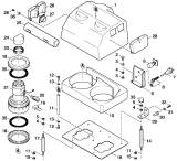 KÄRCHER Professional Ersatzteile Sauger NT 602 LP  EU 1.458-801.0 Geblaesekopf und Schaltkasten