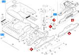 KÄRCHER Professional Ersatzteile Bodenreiniger BR VS 400-PA-3L EU 1.139-103.0 Bodenkopf Einzelteile