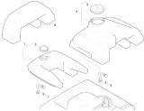 KÄRCHER Professional Ersatzteile Bodenreiniger BR VS 400     EU 1.139-101.0 Tank