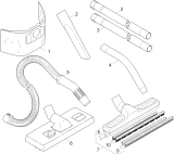 KÄRCHER Professional Ersatzteile Sauger NT 251          EU 1.085-808.0 Zubehoer