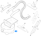 KÄRCHER Professional Ersatzteile Sauger T 171           EU 1.219-101.0 Zubehoer