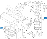 KÄRCHER Professional Ersatzteile Sauger NT 601 KF       EU 1.459-671.0 Pumpe Entsorgung