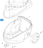 KÄRCHER Ersatzteile Trockensauger DS 5500 *EU 1.195-101.0 Wanne Boden