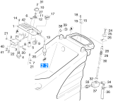 KÄRCHER Professional Ersatzteile Bodenreiniger BR 530 O.SAUGB. EU 1.127-321.0 Instrumententafel